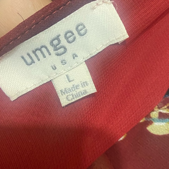 Dress boho floral chiffon dress bell sleeves fashion style - Picture 3 of 13